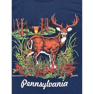 VTG '89 Mens XL T-Shirt Pennsylvania Whitetail Buck Single Stitch TEEs Unlimited